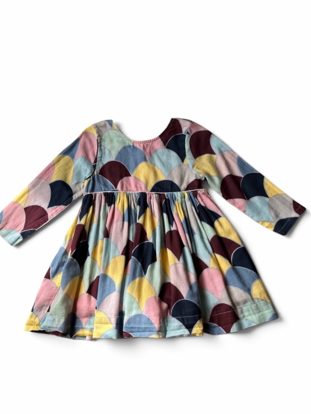 Pink Chicken Amma Dress in Pastel Multi Ex Condition 6-12M